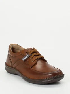 Josef Seibel – Schnürschuh aus Kalbleder Braun