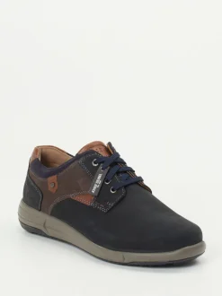 Josef Seibel – Schnürschuh aus Nubukleder Blau