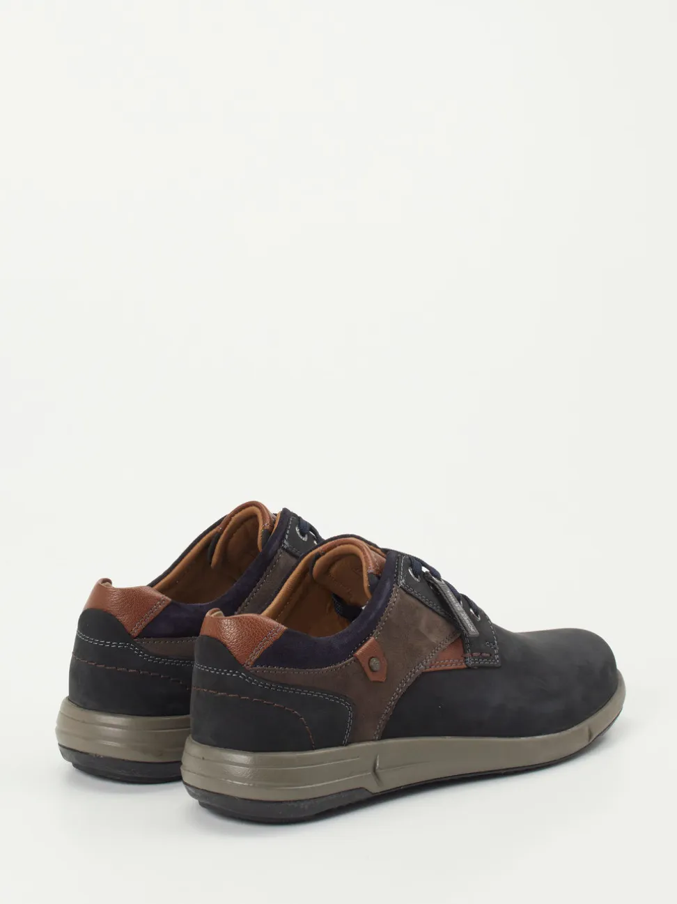 Josef Seibel – Schnürschuh aus Nubukleder Blau