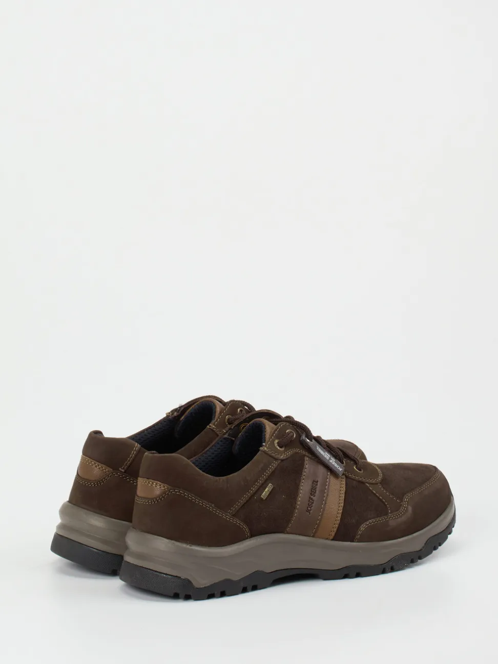 Josef Seibel – Schnürschuh aus Nubukleder braun