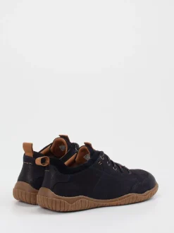 Josef Seibel – Schnürschuhe aus Nubukleder dunkelblau