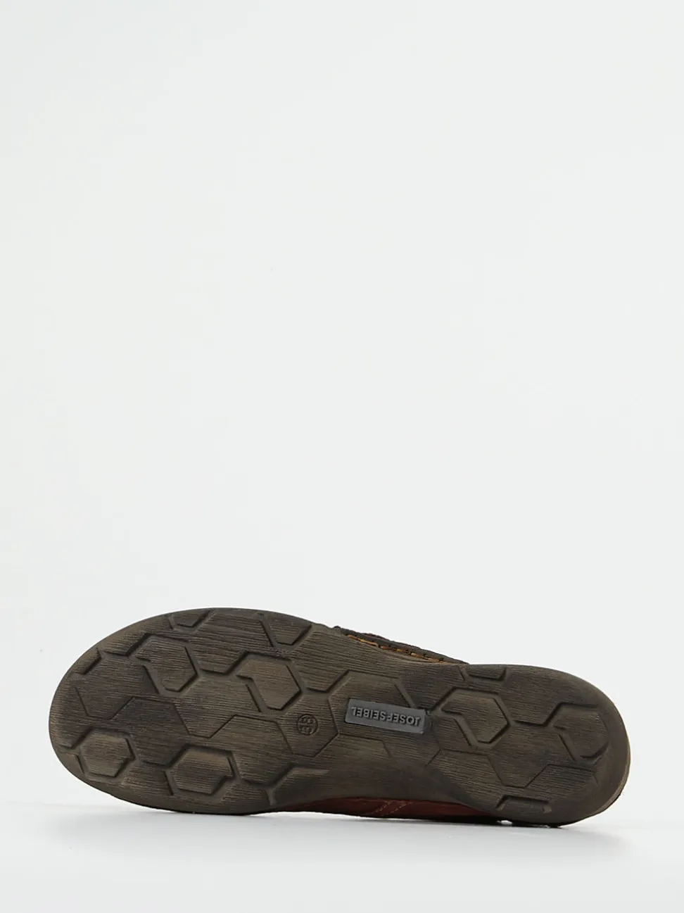 Josef Seibel – Schnürschuhe aus Nubukleder rostbraun