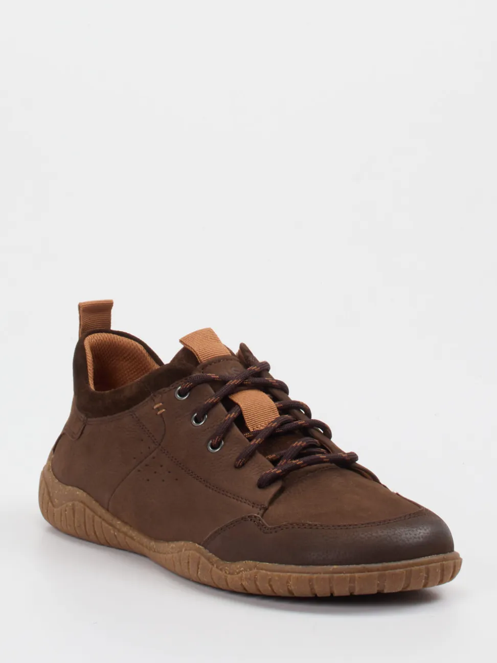 Josef Seibel – Schnürschuhe aus Nubukleder braun