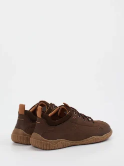 Josef Seibel – Schnürschuhe aus Nubukleder braun