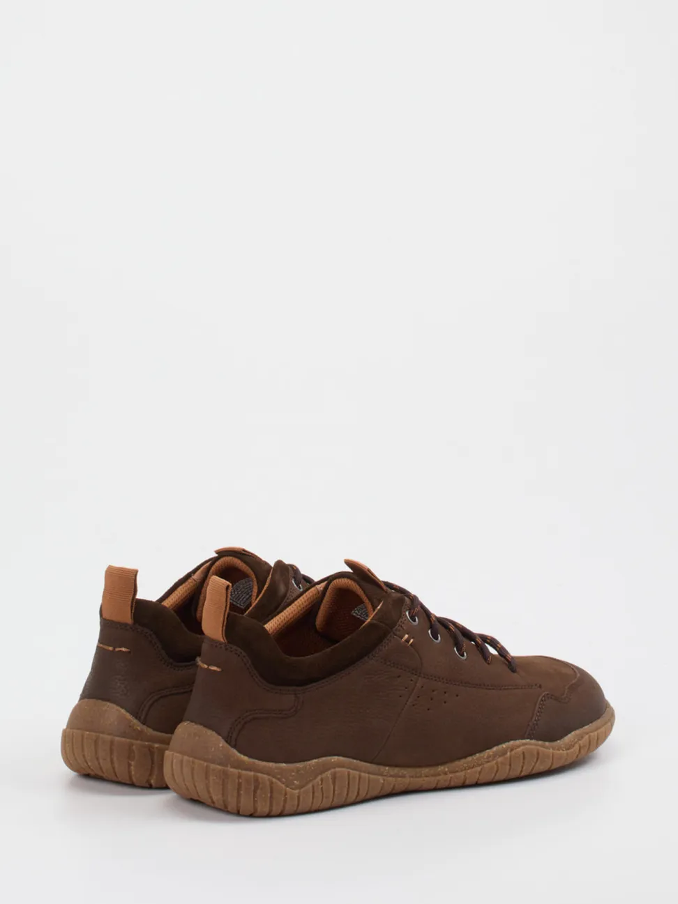 Josef Seibel – Schnürschuhe aus Nubukleder braun