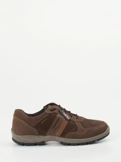 Josef Seibel – Schnürschuhe aus Nubukleder braun