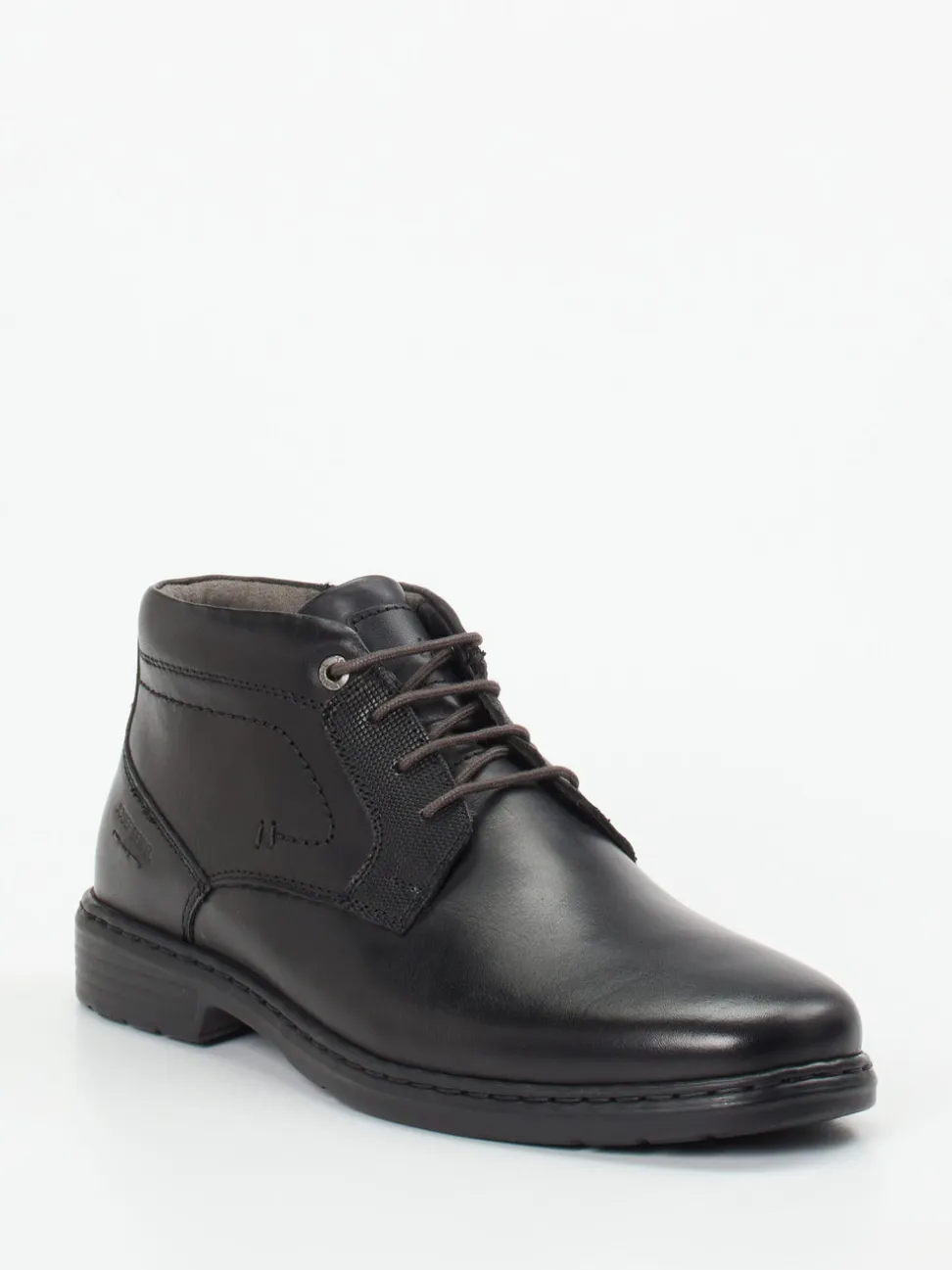 Josef Seibel – Schnürstiefelette aus Kalbleder Schwarz