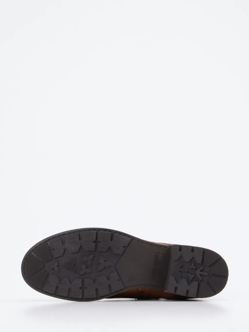 Josef Seibel – Schnürstiefelette aus Kalbleder mittelbraun