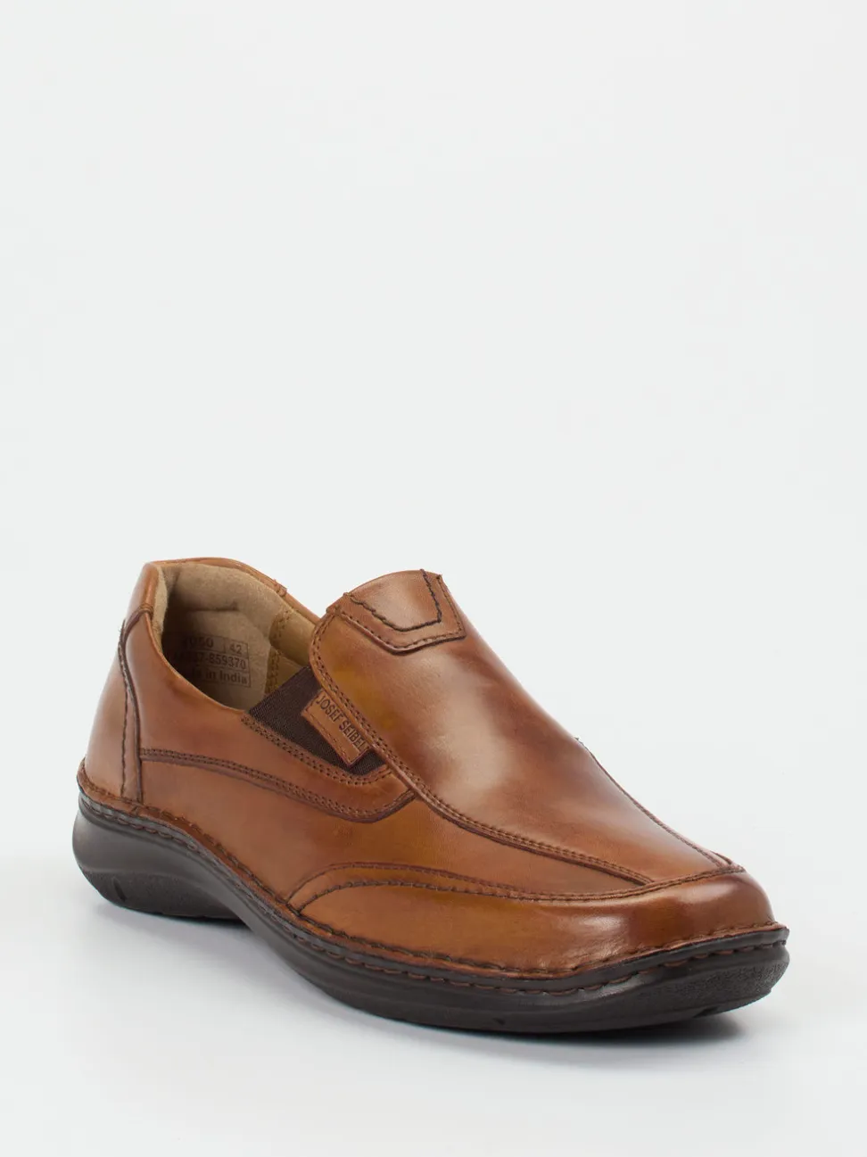 Josef Seibel – Slip-On aus Kalbleder cognacfarben