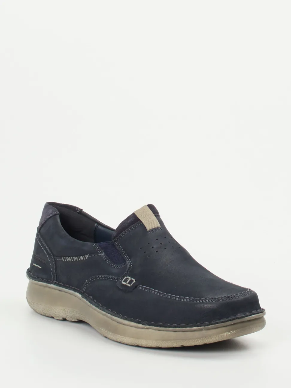 Josef Seibel – Slip-On-Halbschuh aus Nubukleder Blau