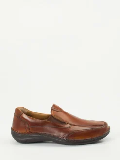 Josef Seibel – Slipper aus Kalbleder cognacbraun