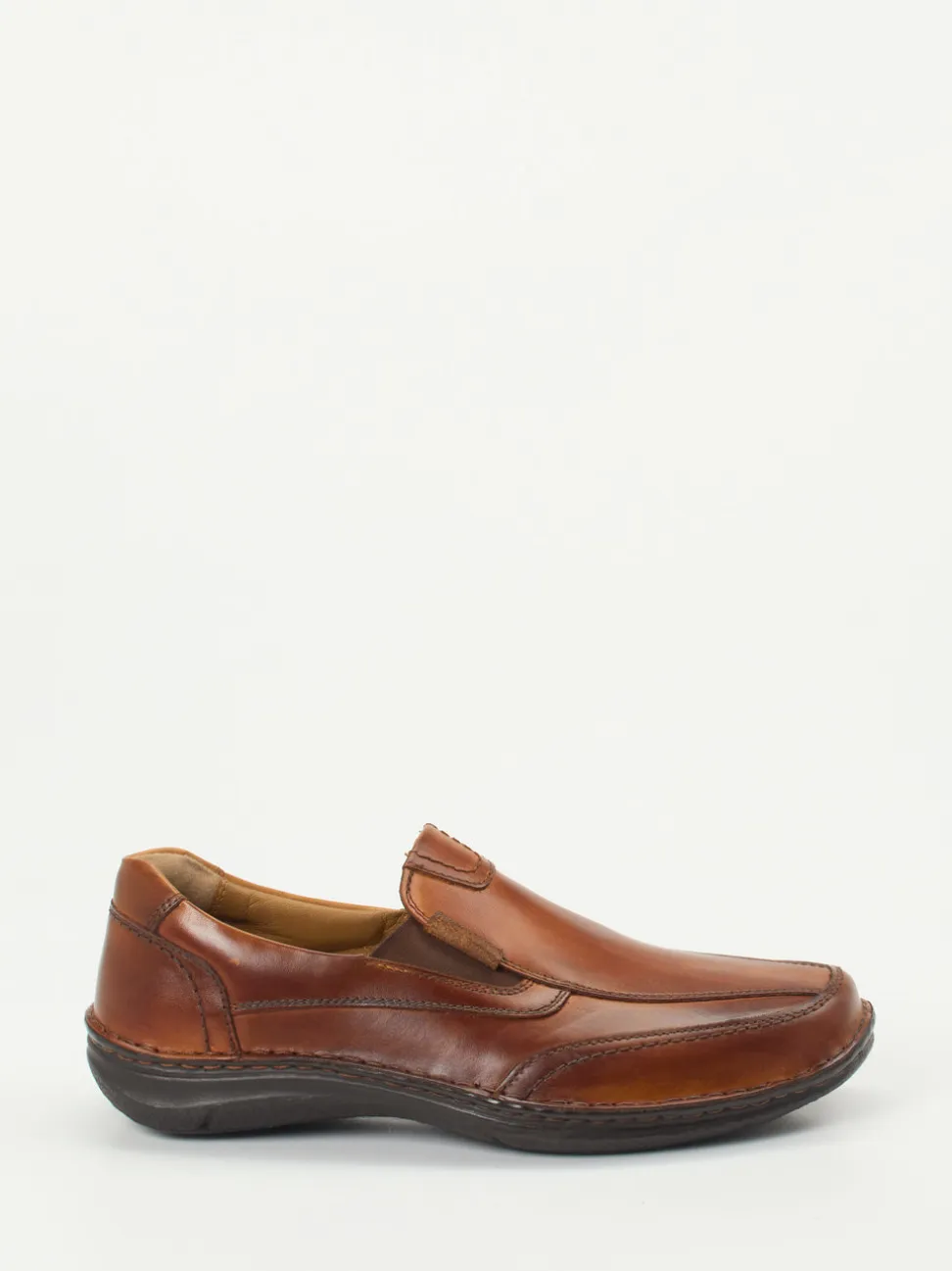 Josef Seibel – Slipper aus Kalbleder cognacbraun