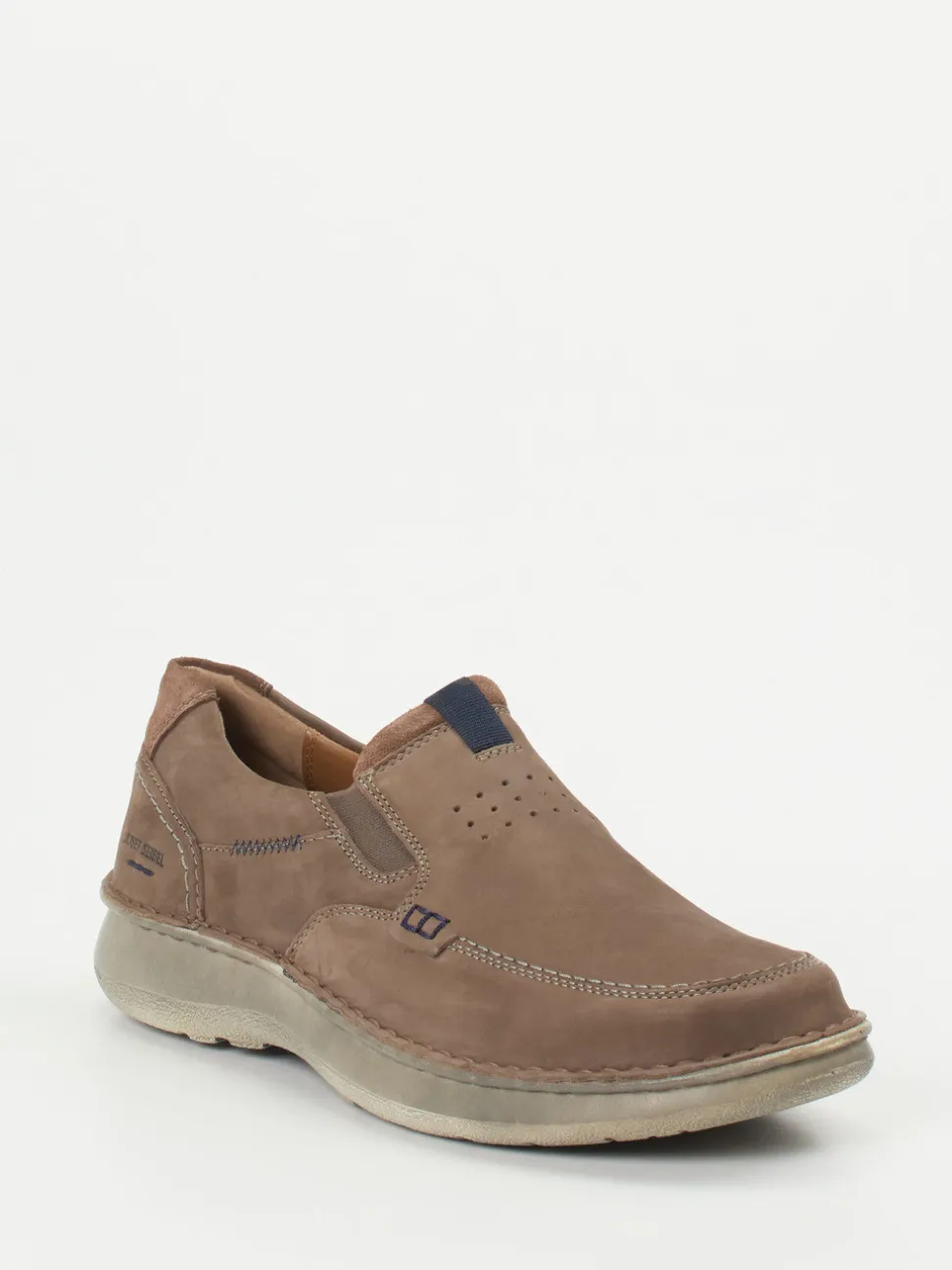 Josef Seibel – Slipper aus Nubukleder mittelbraun