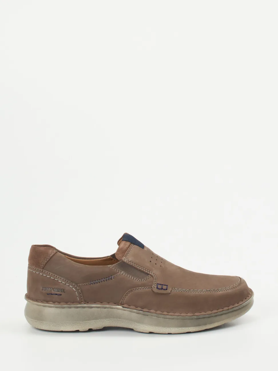 Josef Seibel – Slipper aus Nubukleder mittelbraun