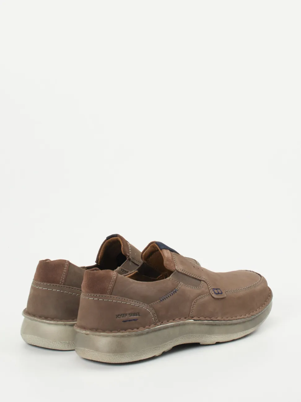 Josef Seibel – Slipper aus Nubukleder mittelbraun