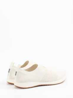 Josef Seibel – Slipper aus Stretch-Strick in Weiß