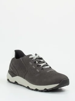 Josef Seibel – Sneaker aus Nubukleder in Grau