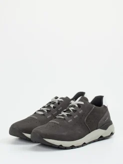 Josef Seibel – Sneaker aus Nubukleder in Grau