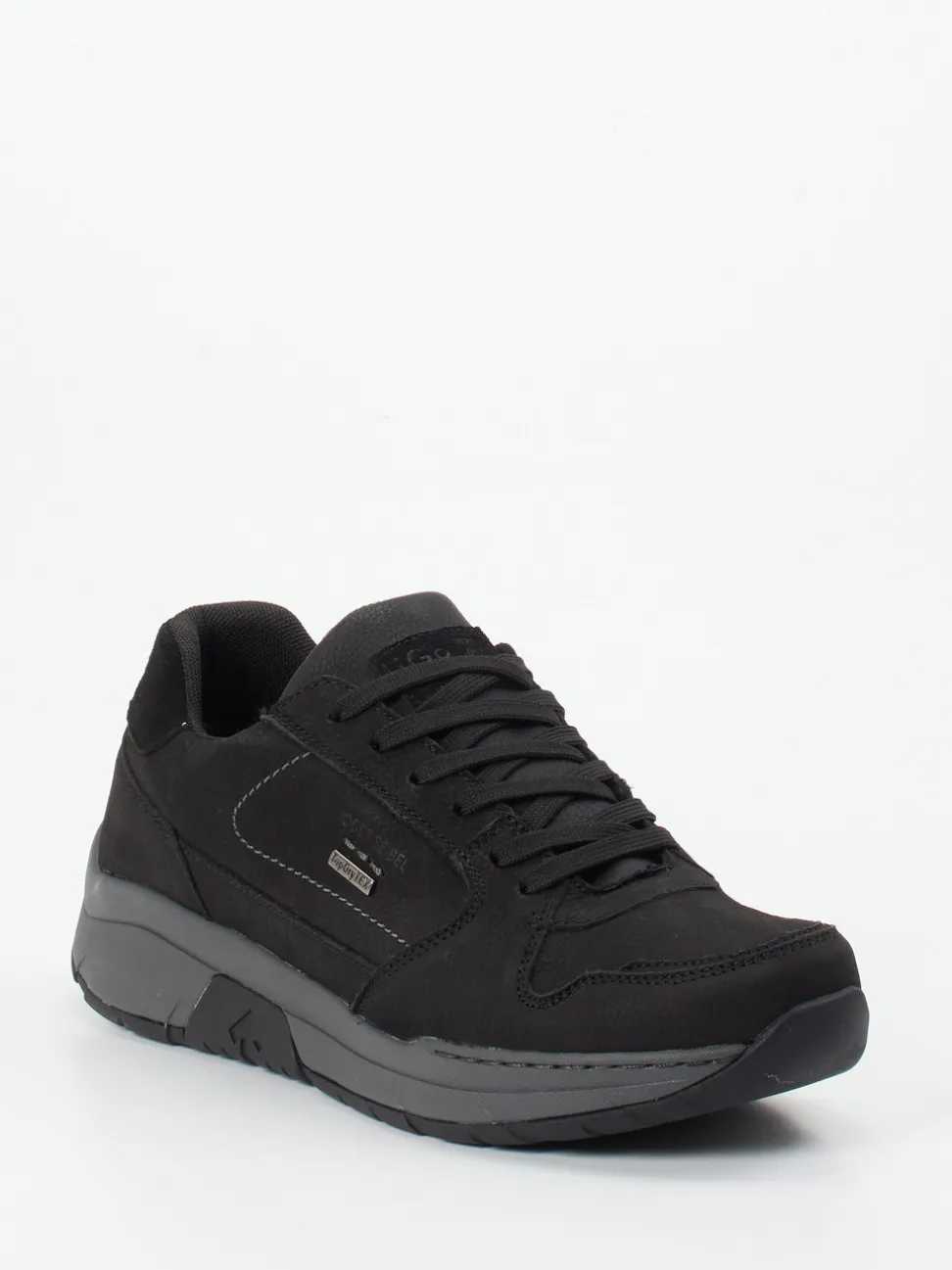 Josef Seibel – Sneaker aus Nubukleder Schwarz