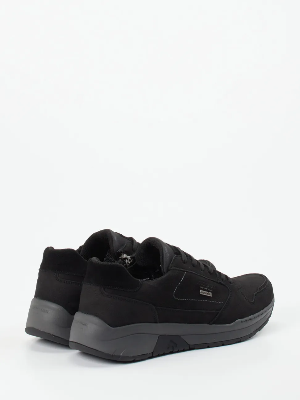 Josef Seibel – Sneaker aus Nubukleder Schwarz