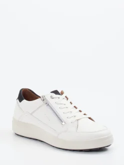 Josef Seibel – Sneaker aus Leder Offwhite