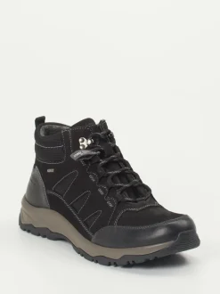 Josef Seibel – Wanderschuhe aus Nubukleder schwarz