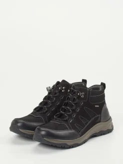 Josef Seibel – Wanderschuhe aus Nubukleder schwarz