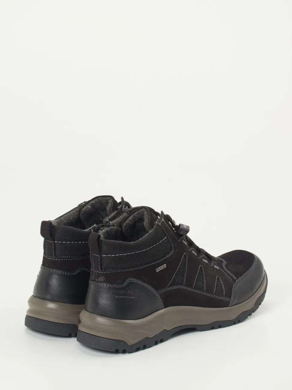 Josef Seibel – Wanderschuhe aus Nubukleder schwarz