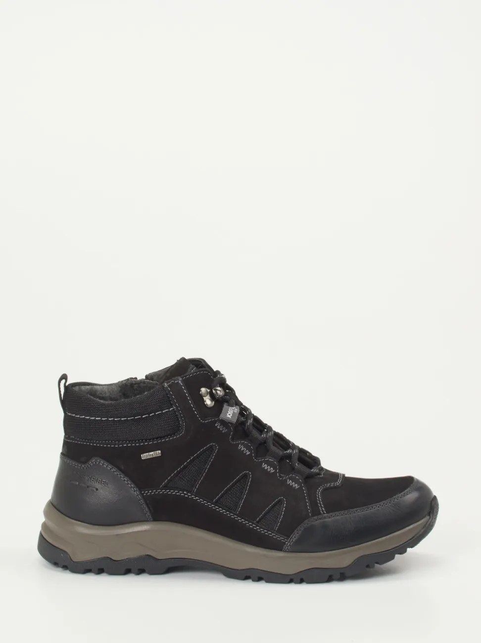 Josef Seibel – Wanderschuhe aus Nubukleder schwarz