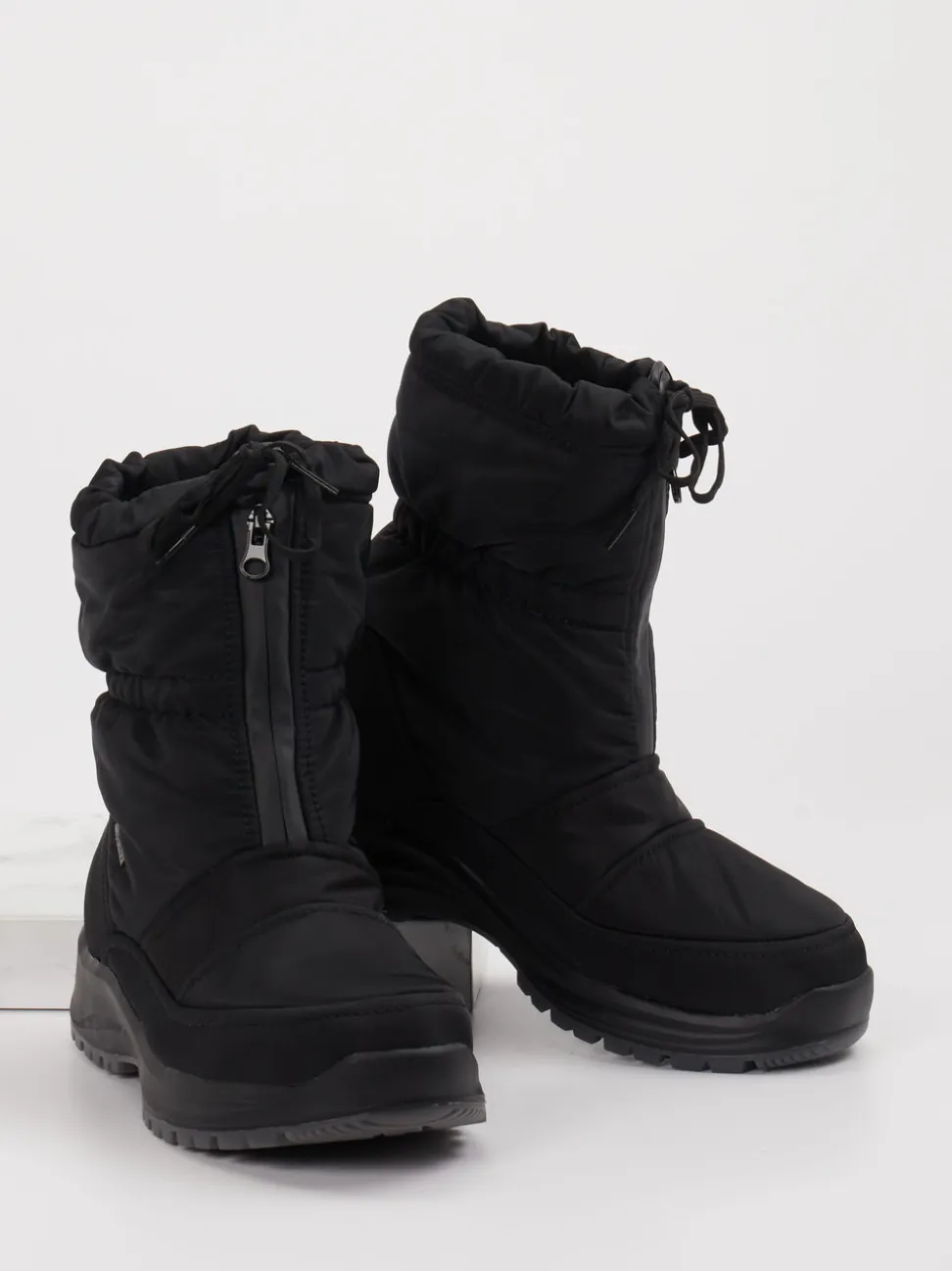 Josef Seibel – Winterboots aus wasserdichtem Material schwarz