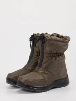 Josef Seibel – Winterboots aus Textil in Olivbraun