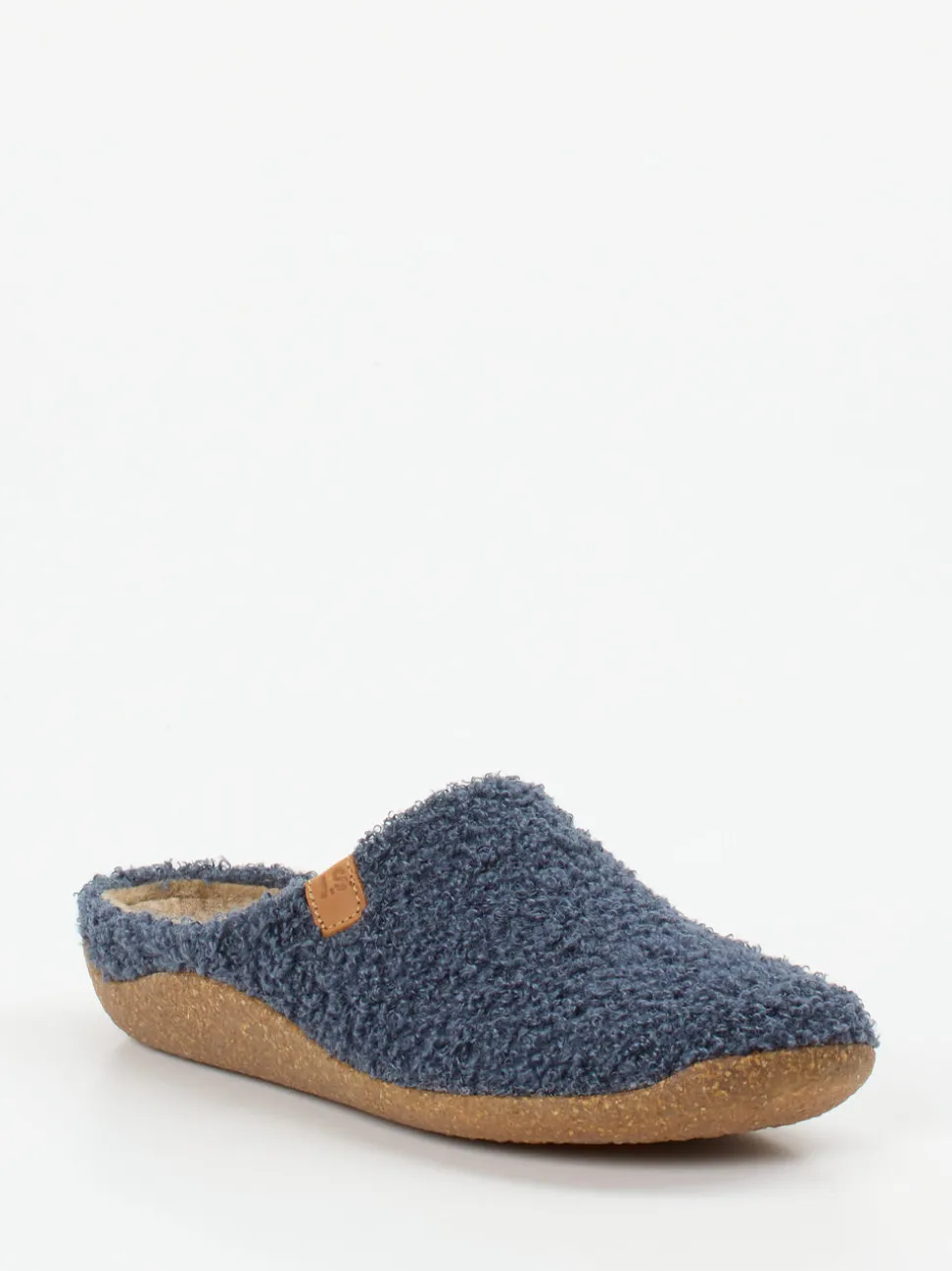 Josef Seibel Relax – Filzpantoffel aus Textil in Blau