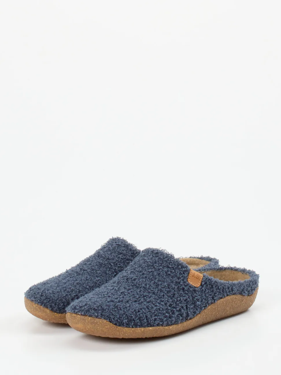 Josef Seibel Relax – Filzpantoffel aus Textil in Blau