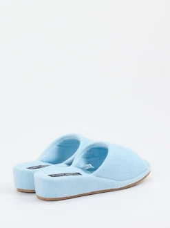 Josef Seibel Relax – Pantolette aus Frottee Hellblau