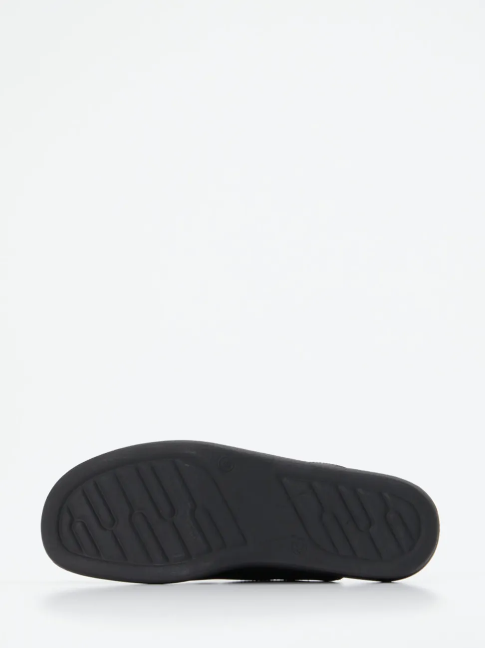 Josef Seibel Relax – Pantoffeln aus Kalbleder schwarz