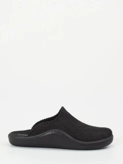 Josef Seibel Relax – Pantoffeln aus Textil schwarz