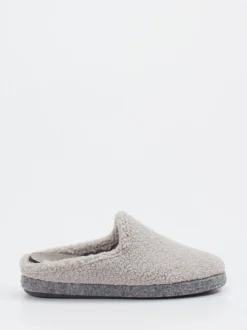 Josef Seibel Relax – Pantoffeln aus Textil in Hellbeige