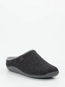 Josef Seibel Relax – Pantoffeln aus Filz in Anthrazit