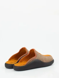 Josef Seibel Relax – Pantoffeln aus Filz mittelbraun