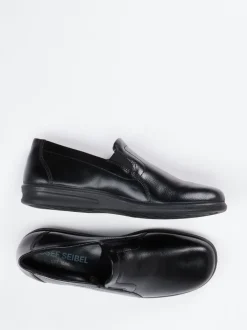 Josef Seibel Relax – Slip-On aus Kalbleder schwarz