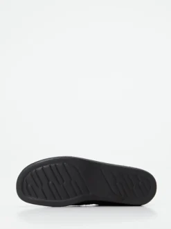 Josef Seibel Relax – Slipper aus Textil Dunkelgrau