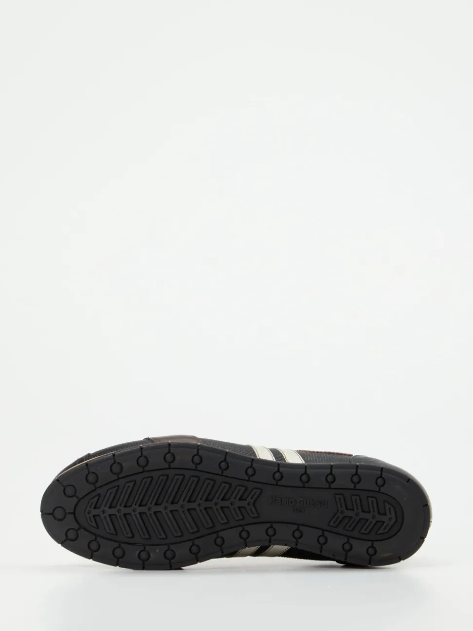 Kamo Gutsu – Mid-Top-Sneaker aus Kalbleder schwarz