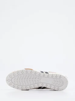 Kamo Gutsu – Sneaker aus Leder mit Flechtstruktur