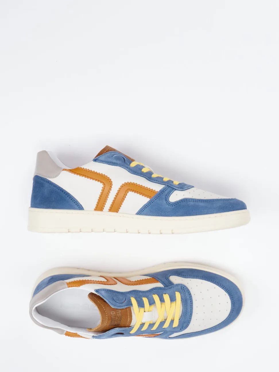 Kamo Gutsu – Sneaker aus Veloursleder mit Color-Blocking