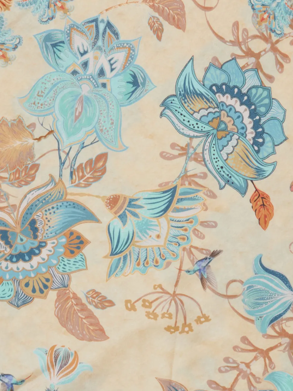 Katherina Loretta – Dreieckstuch aus Viskose mit Blumenprint