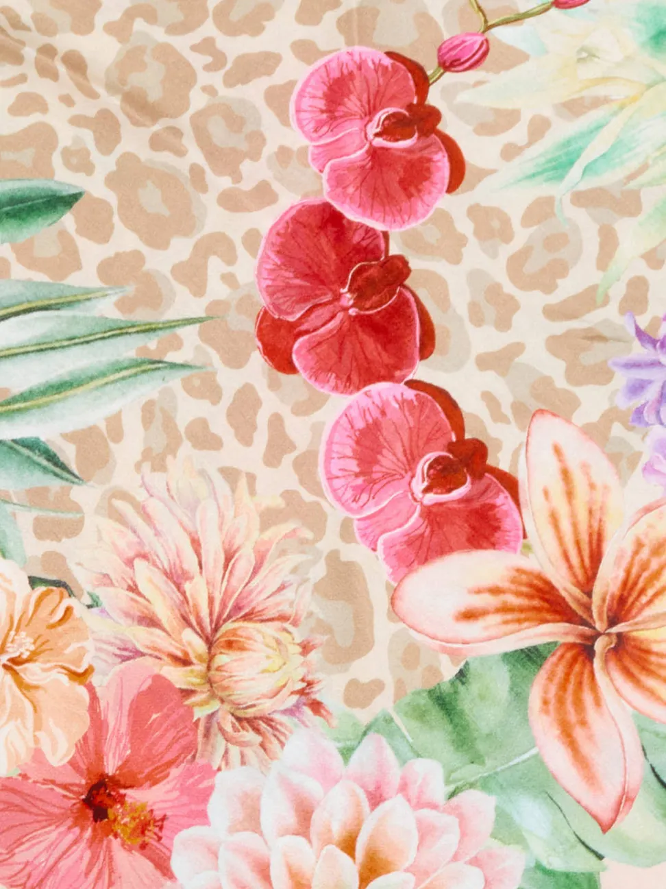 Katherina Loretta – Halstuch aus Synthetik mit Tropenprint