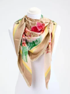 Katherina Loretta – Halstuch aus Synthetik mit Tropenprint