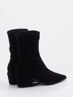 Kennel & Schmenger – Ankle Boots aus Veloursleder schwarz