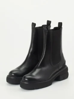 Kennel & Schmenger – Chelsea Boots aus Kalbleder Schwarz