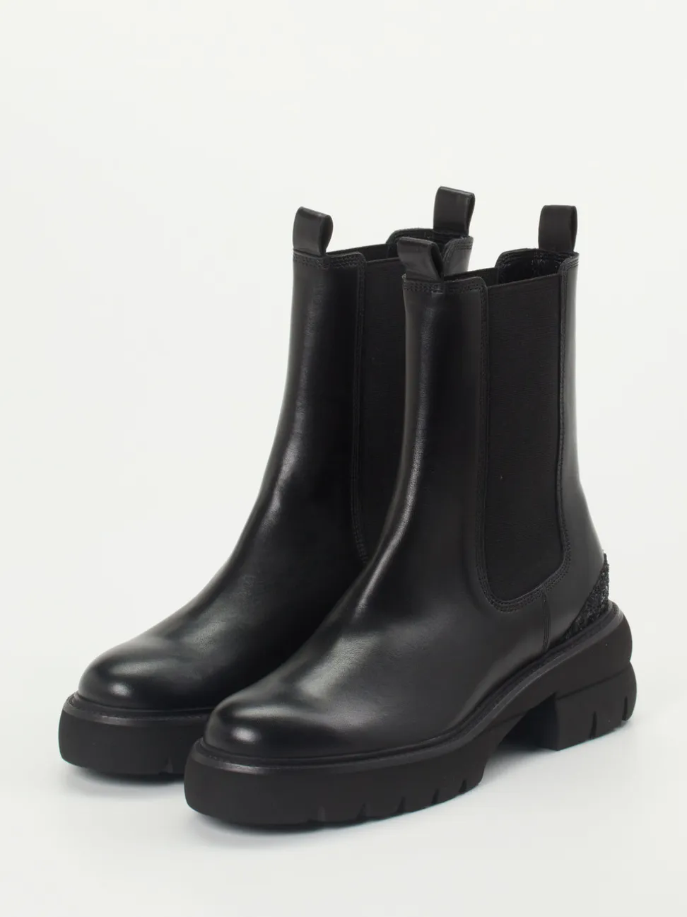 Kennel & Schmenger – Chelsea Boots aus Kalbleder Schwarz